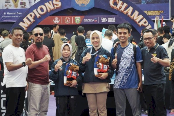 Sulsel Raih Medali Pertama Lewat Ganda Putri Tenis Meja di Pornas Korpri XVII Palembang