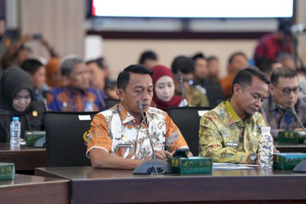 Bupati Sidrap Syaharuddin Alrif Ikuti Rakor Pemberantasan Korupsi di Sulsel