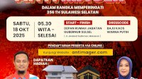 Ikuti Jalan Sehat Anti Mager 356 Tahun Sulsel! Hadiah Rumah, Umroh hingga Sepeda Motor Menanti