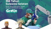 Operasi Katarak Gratis di RSUD Haji Makassar, Rayakan 356 Tahun Sulsel Bersama PERDAMI