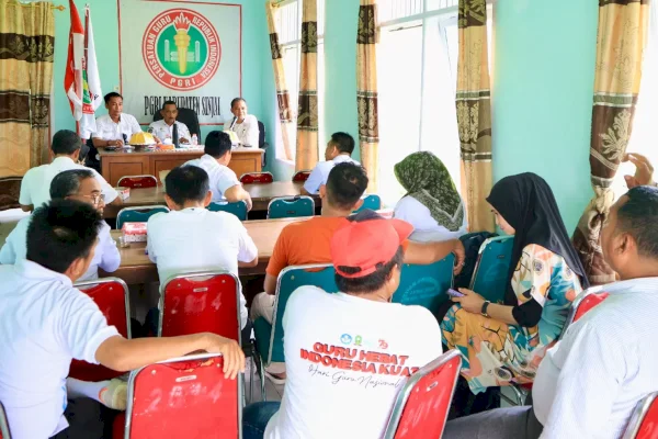 Pemkab Sinjai Matangkan Persiapan Peringatan HGN dan HUT PGRI ke-80