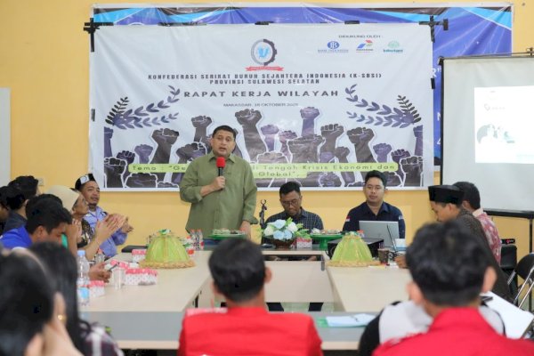 Munafri Ajak Buruh, Bangun Sinergi Lewat Kolaborasi Tripartit