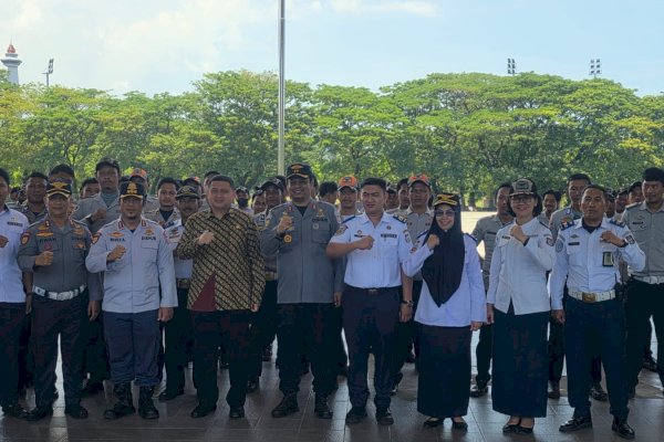 Pimpin Apel Dishub, Wali Kota Makassar Ingatkan Etika Bertugas di Lapangan
