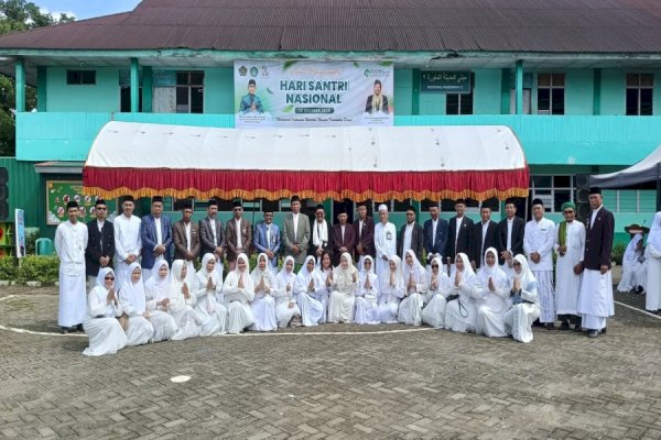 500 Peserta Ikuti Upacara Hari Santri Nasional di Pangkep