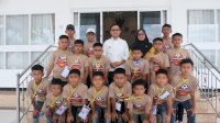 Bupati Soppeng Suwardi Lepas Tim Sepak Bola Sewo Junior ke Premier League U-12 di Magelang