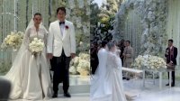 Amanda Manopo Menikah dengan Kenny Austin, Cantik Bergaun Putih dan Veil