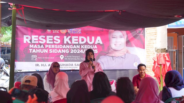 Reses, Anggota DPRD Makassar Andi Suhada Sappaile Terima Keluhan soal Drainase