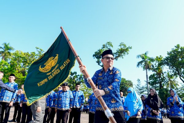Sekda Pimpin Persiapan Kontingen KORPRI Sulsel ke Palembang