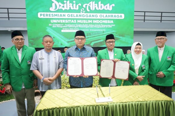 Wali Kota Munafri Apresiasi Kampus UMI Hadirkan Gelanggang Olahraga Representatif di Makassar