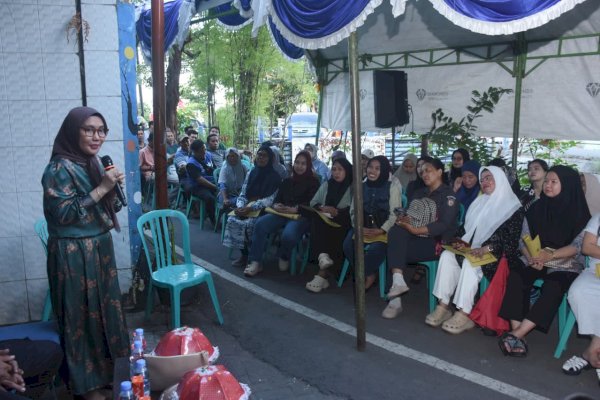 Anggota DPRD Makassar Rezki Reses di Kerung-kerung, Dominan Persoalan Air Bersih yang Dikeluhkan Warga