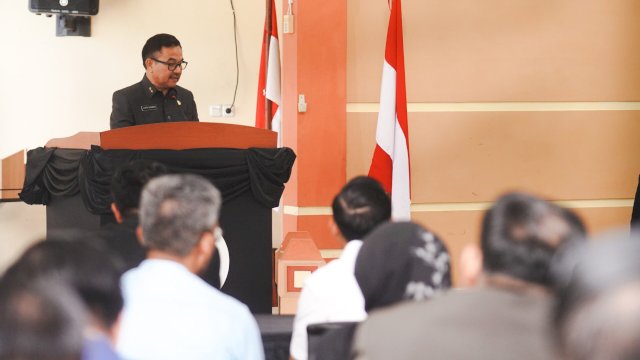 Sekretaris Daerah Provinsi Sulawesi Selatan (Sulsel), Jufri Rahman.