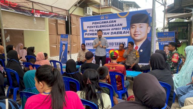 Ketua Komisi C DPRD Provinsi Sulawesi Selatan, Andre Prasetyo Tanta (APT).