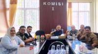 Komisi I DPRD Lutra Terima Kunjungan Pengurus PGRI