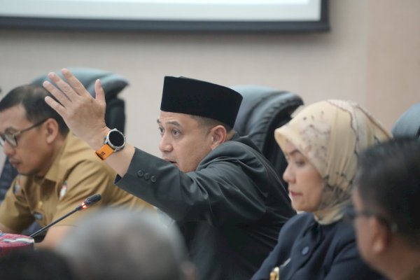 Munafri Pimpin Rakor Matangkan Rangkaian Kegiatan HUT ke-418 Kota Makassar