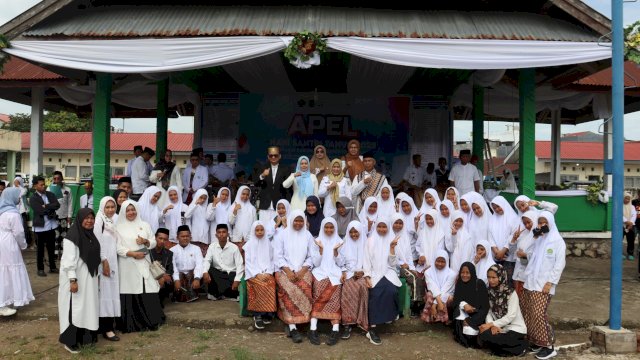 Apel Hari Santri Nasional Tahun 2025 tingkat Kabupaten Sidenreng Rappang.