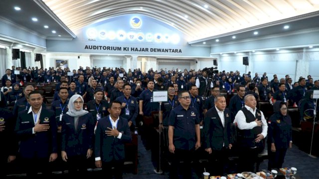 NasDem Perkuat Konsolidasi dan Kapasitas Kader Sulsel–Sulbar Lewat Laga Perubahan di ABN
