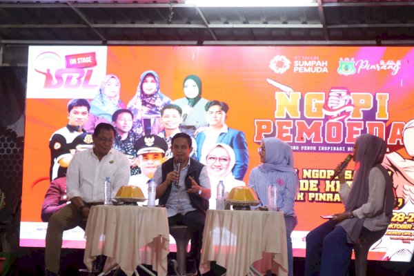 Wabup Sudirman: Pemuda Pinrang Harus Jadi Pelopor Inovasi dan Ekonomi Kreatif Daerah
