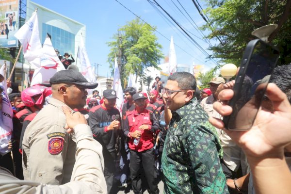 Munafri Turun Langsung Jemput Aspirasi FSPMI, Siap Fasilitasi Dialog Soal Kenaikan UMK 2026