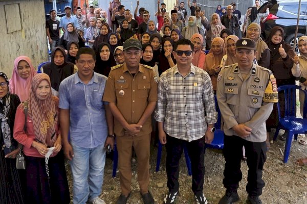 Anggota DPRD Fraksi NasDem H. Ikhsan Baharuddin Serap Aspirasi Warga di Enam Titik Reses Dapil I Pangkep