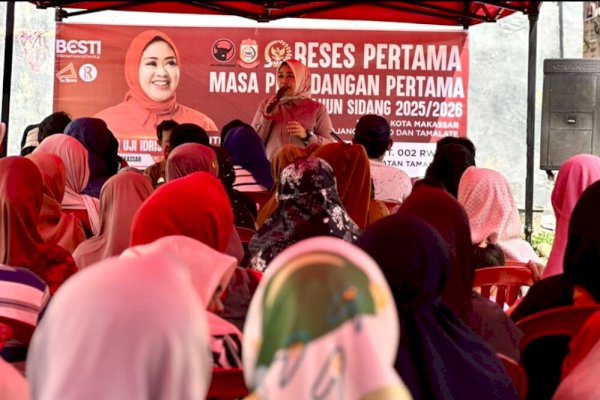 Andi Tenri Uji Serap Aspirasi Warga Mangasa di Reses Perdana