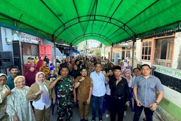 Ketua DPRD Makassar Supratman Serap Aspirasi Warga Batua, Soroti Pengangkutan Sampah yang Lambat