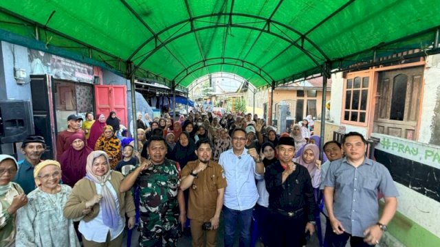 Ketua DPRD Makassar Supratman Serap Aspirasi Warga Batua, Soroti Pengangkutan Sampah yang Lambat