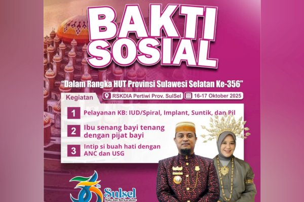 Mau USG dan KB Gratis? Datang ke RSKDIA Pertiwi 16–17 Oktober!