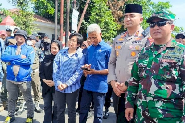 DPRD Gowa Terima Aspirasi Damai dari Massa Aksi di Kantor DPRD