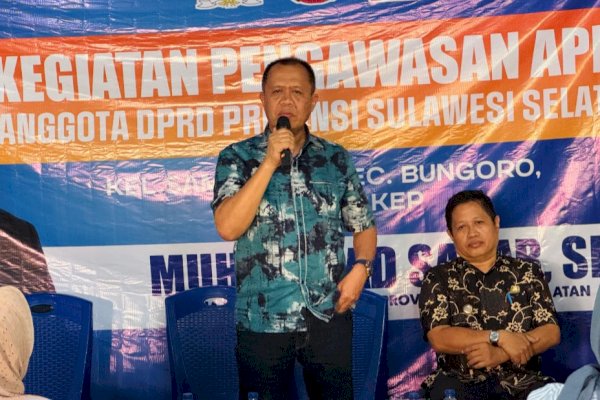 Ketua Fraksi NasDem Sulsel Awasi Pelaksanaan APBD di Pangkep, Terima Keluhkan Air Bersih-Infrastruktur Jalan
