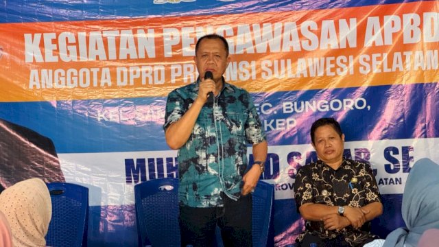 Ketua Fraksi NasDem DPRD Provinsi Sulawesi Selatan, Muhammad Sadar.