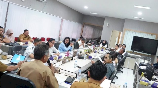 Komisi B DPRD Provinsi Sulawesi Selatan, menggelar rapat kerja bersama OPD mitra kerja.