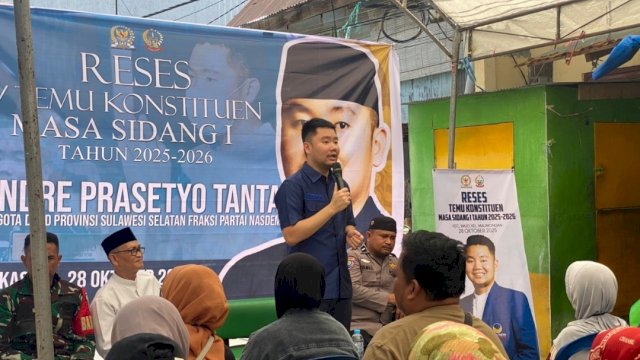 Ketua Komisi C DPRD Provinsi Sulawesi Selatan, Andre Prasetyo Tanta (APT), melaksanakan reses masa sidang I tahun 2025/2026.