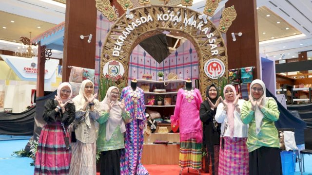 Karya Perajin Binaan Dekranasda Makassar Tembus Pasar Internasional, Raup Rp75 Juta di INACRAFT 2025