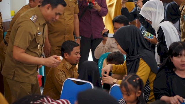 Peringati HUT ke-356 Sulsel, Pemkot Parepare Ajak Anak-Anak Gemar Konsumsi Telur untuk Cegah Stunting