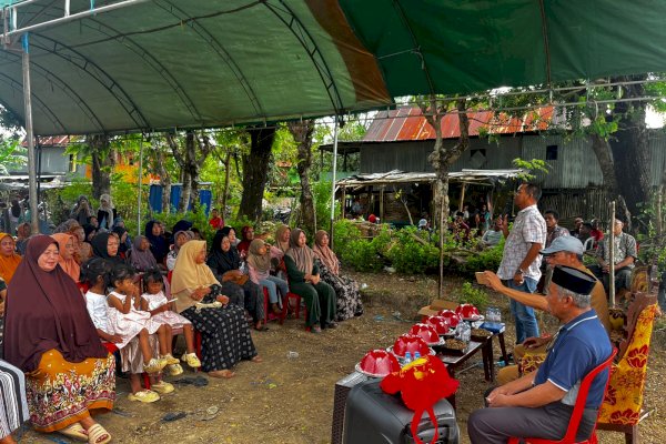 Wakil Ketua Komisi II Pangkep H Muchtar Sali Serap Aspirasi Warga di Kayumate Labakkang