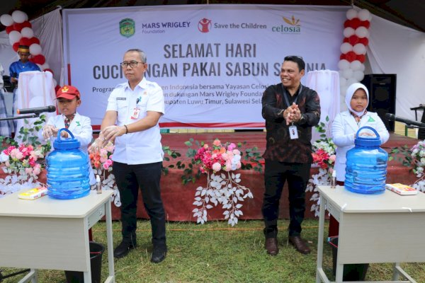 Sekda Lutim Launching HCTPS Sedunia, Ajakan Hidup Sehat Dimulai dari Tangan Sendiri
