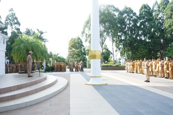 Pimpin Apel, Masdin Tekankan Persiapan Adipura dan Etika sebagai ASN