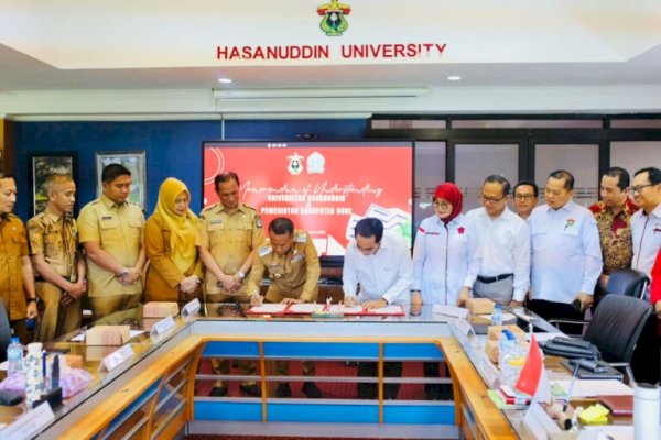 Bupati Andi Asman dan Rektor Unhas Sepakat Kembangkan SDM Bone Lewat Kampus Baru