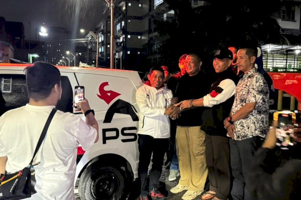 Dari PSI untuk Rakyat: Ambulans Baru Siap Layani Warga Makassar Lewat Pemuda Rajawali-Makassar Racing