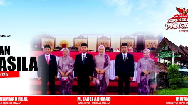 DPRD Takalar Ucapkan Selamat Hari Kesaktian Pancasila 2025