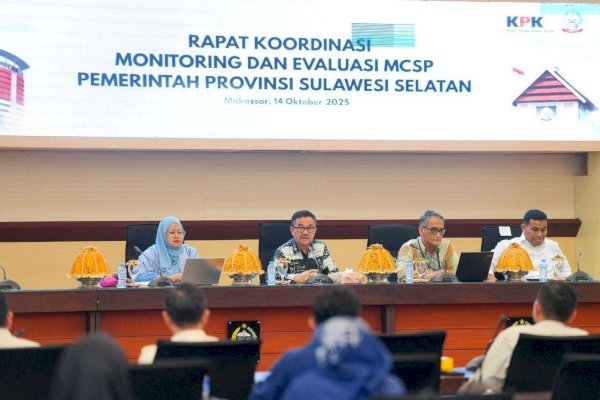 Sekda Jufri Rahman Dorong OPD Proaktif Percepat Penginputan MCSP Bersama KPK