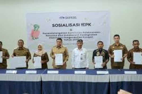 Hadiri Sosialisasi IEPK BPKP, Bupati Pangkep Yusran Lalogau Komitmen Pencegahan Korupsi