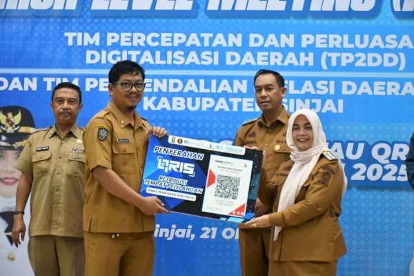Pemkab Sinjai Luncurkan QRIS Retribusi Dukung Ekonomi Digital