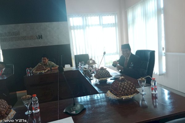 Ketua DPRD Barru Syamsuddin Muhiddin Pimpin Rapat Bamus, Ini Yang Dibahas