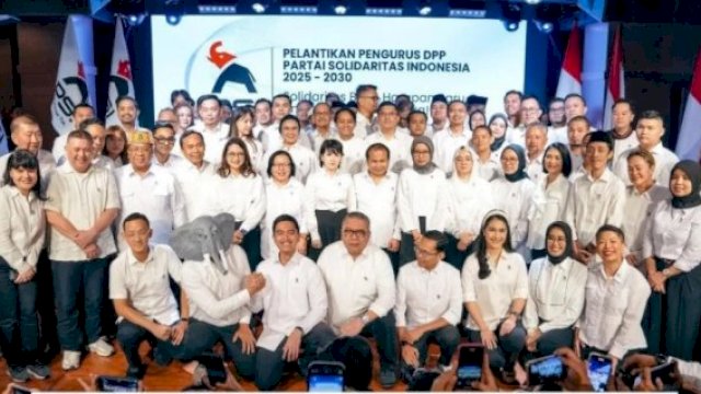 Bapak “J” Ketua Dewan Pembina, Ini Daftar Lengkap Pengurus PSI 2025-2030