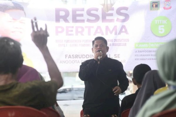 Anggota DPRD Makassar Fasruddin Rusli Sambangi Dua Kelurahan di Reses Pertama