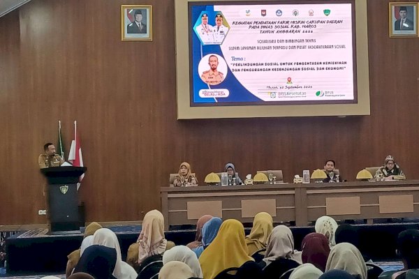 Sebanyak 103 Pilar Sosial Maros Ikuti Bimtek SLRT