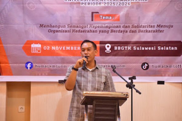 Wabup Sinjai Hadiri Pelantikan dan Raker KMS UNM