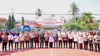 Hadiri Apel Kesiapsiagaan, Bupati Sinjai Tegaskan Pentingnya Sinergi Tangani Bencana