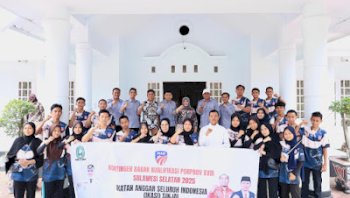 Bupati Sinjai Lepas Atlet Anggar Jelang Pertandingan PRA-PORPROV